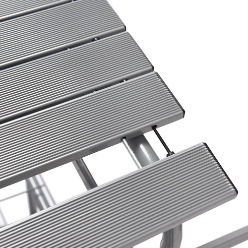 Gymax Portable Grilling Stand Folding BBQ Table Camping Table with Carrying Bag