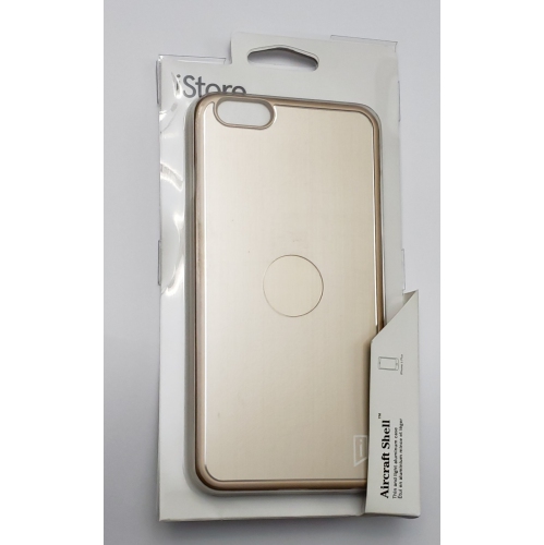 iStore Aluminum Aircraft Shell Case for iPhone 6/6s Plus Gold