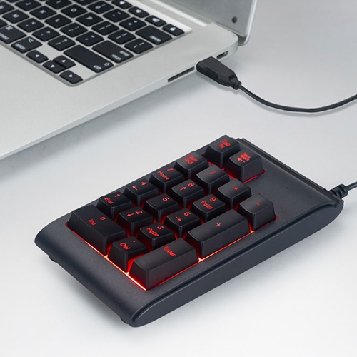 19 keys USB2.0 RGB 3-Color Backlight Numeric keypad