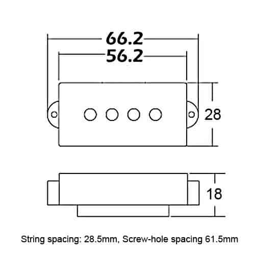 Wilkinson – Micro de basse à 4 cordes MWPB
