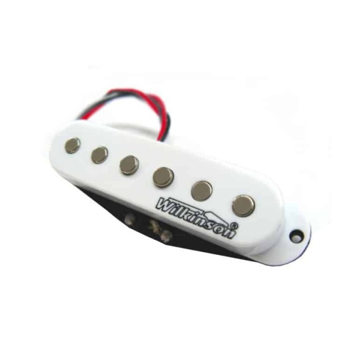 Wilkinson – Micro central à bobine simple et rétro MWVSM, blanc