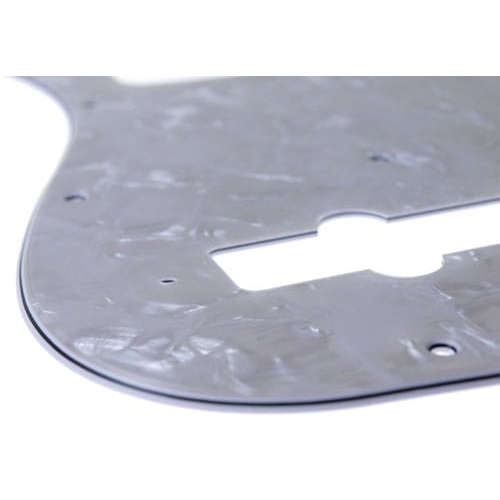 Solo Pro J Bass Style 3 Ply White Pearl Pickguard