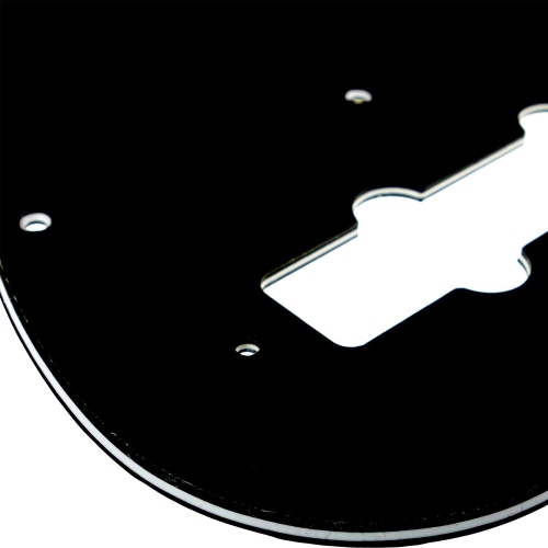 Solo Pro J Bass Style 3 Ply Black Pickguard