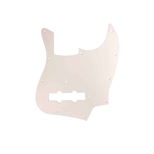Solo Pro J Bass Style 1 Ply White Pickguard