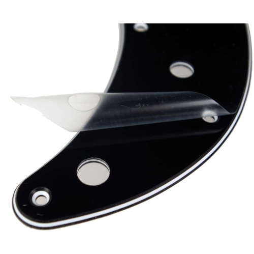 Solo Pro P Bass Style Black Pickguard