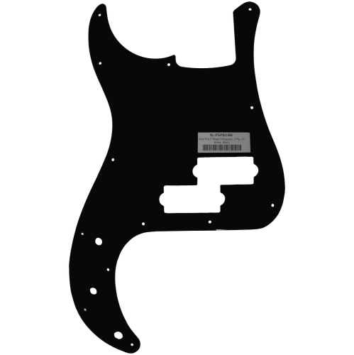 Solo Pro P Bass Style Black Pickguard