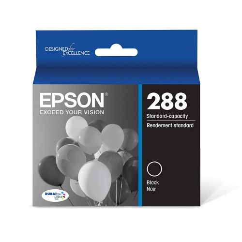 Epson – Cartouche d’encre à capacité standard 288 DURABrite Ultra, noir, T288120