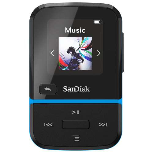 SanDisk Clip Jam 8GB Portable MP3 Player - Black