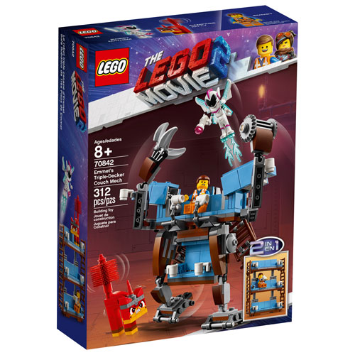 the lego movie 2 triple decker couch