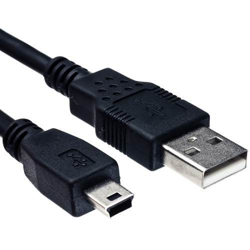 USB 2.0A Male to Mini USB 5 Pin B Data Charging Cable Cord Adapter