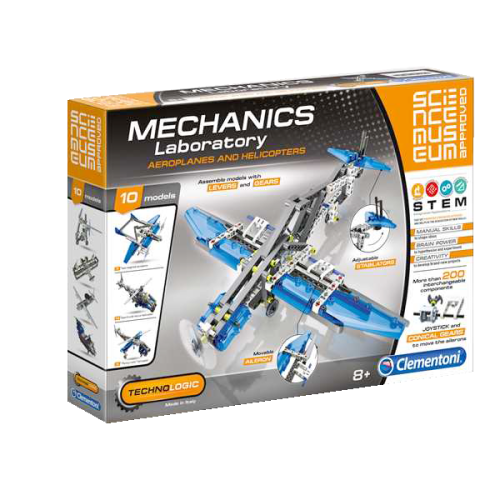 CLEMENTONI  - 750283 | Mechanical Lab: Planes-Helicopter