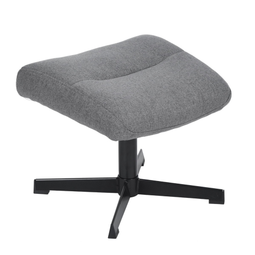 Kerney Manual Swivel Recliner with Ottoman