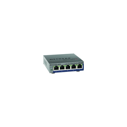 Netgear ProSafe Plus Switch, 5-Port Gigabit Ethernet