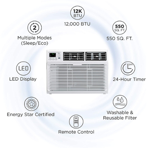 TCL 12,000 BTU Energy Star Window Air Conditioner