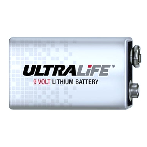 4-Pack 9 Volt UltraLife Lithium Batteries
