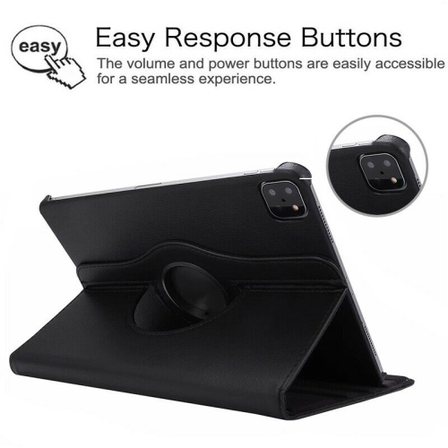 Étui de support en cuir PU rotatif à 360 Smart Cover pour iPad Pro 9.7" 2016, Rouge