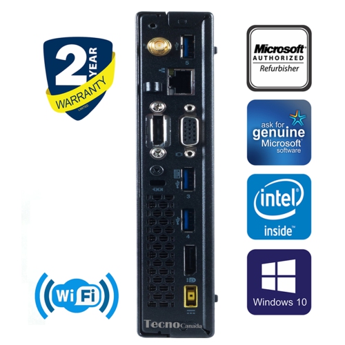 Refurbished - Lenovo ThinkCentre M92p Tiny Core i5 3470T 8GB RAM 500GB HDD Windows 10 Professional(2015 Model)