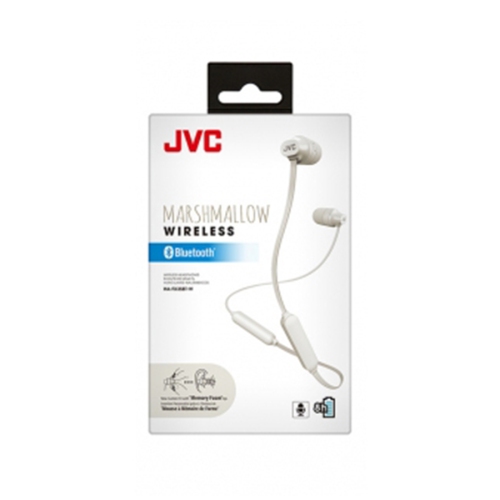 JVC FX35BT Marshmallow Wireless Bluetooth In-Ear Headphone with Mic & Remote(White)