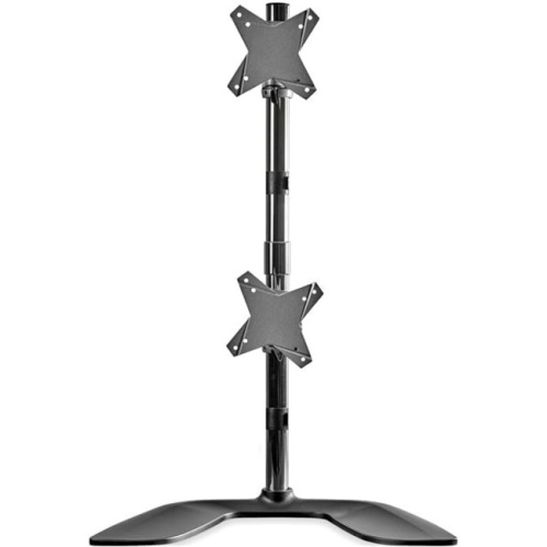 StarTech Vertical Dual Monitor Stand - For up to 27" VESA Monitors - Aluminum - Height Adjustable - Tilt - Swivel -