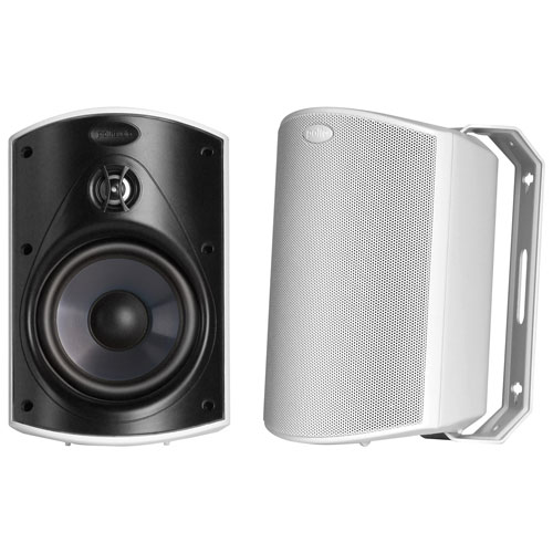 Polk Audio Atrium 4 80-Watt All-Weather Outdoor Speaker - White - Pair