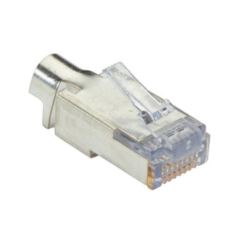 BLACK BOX NETWORK  Srv Cat6 Ez-Rj45 Shielded Modular Plug Connector (C6Ezsp-100Pak)