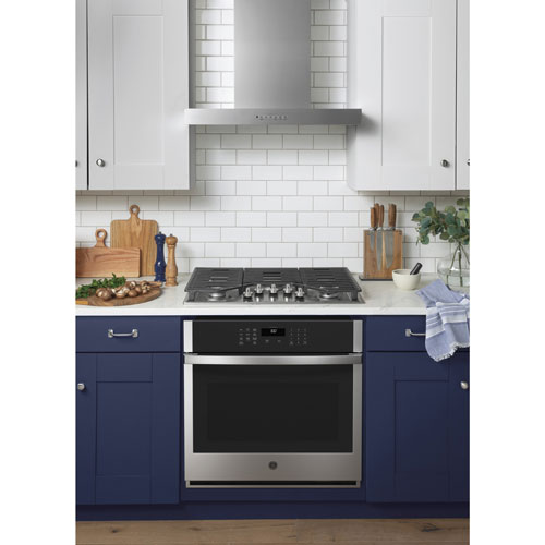 GE 30" 5.0 Cu. Ft. Self-Clean Electric Wall Oven - Stainless Steel