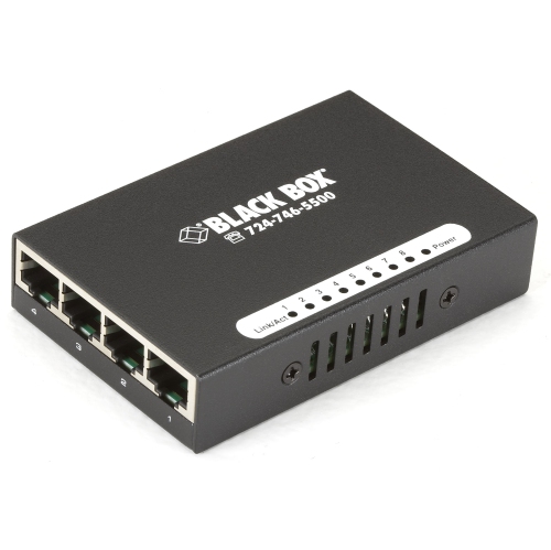 BLACK BOX NETWORK  Box Network Srv 8-Port Ethernet Switch (Lbs008A)