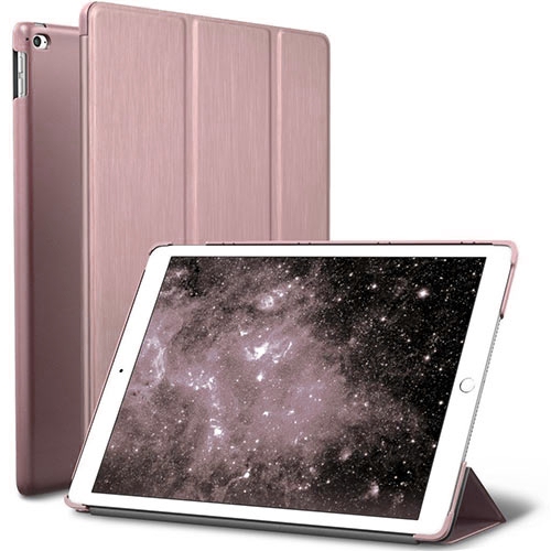 CSMART  【】 Slim Magnetic Smart Cover Stand Case for Ipad 5Th 6Th Gen / Air 1 2 1St 2Nd Gen (9.7"), Rose In Gold