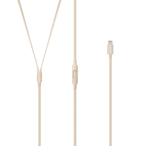 Refurbished - Beats by Dr. Dre urBeats3 In-Ear Headphones with Lightning Connector in Matte Gold [Refurbished]