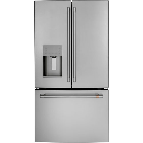 Café 36" 25.6 Cu. Ft. French Door Refrigerator with Water & Ice Dispenser - Stainless