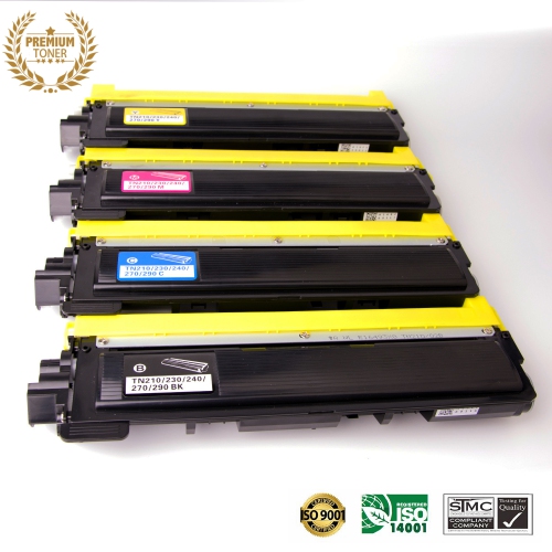 Ultra Toner™ 4 COLORS COMBO - Superior Brother TN210 BK/M/Y/C