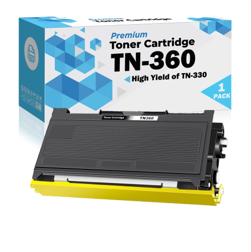 Ultra Toner™ New Superior Brother TN360 Black High Capacity Compatible Toner Cartridge-Brother Printer