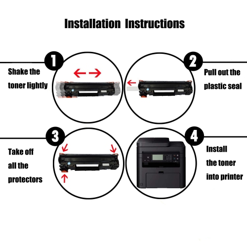 Ultra Toner™ 4 COLORS COMBO - Canon 116 BK/M/Y/C Toner Cartridge