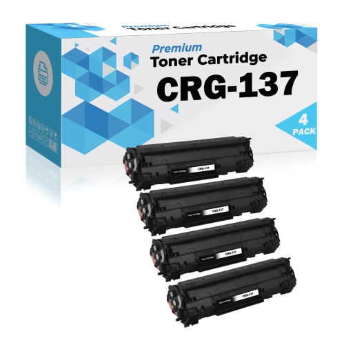ULTRA TONER  4 Packs Deal Canon 137 Toner Cartridge In Black