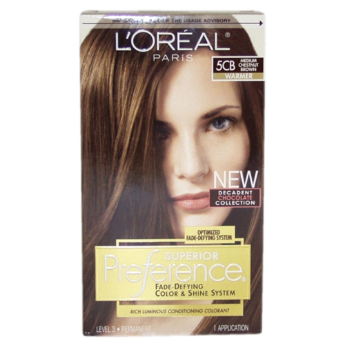 Superior Preference Fade Defying Color 5cb Medium Chestnut Brown