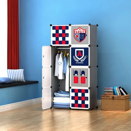 Portable Diy Closet Cabinet Wardrobe Storage Organizer Dresser