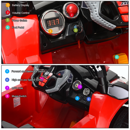 Voiture électrique pour enfants 12V – SUV