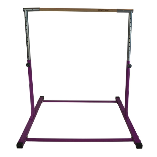 ProKidFit Gymnastics Bar Athletic Heavy Duty Horizontal Kip Bar Pull Up Bar Playground + 4x8 Tumble Mat