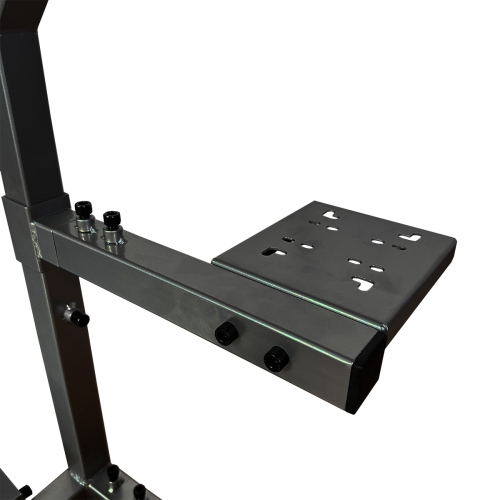 GTR Simulator – Grand Toronto-F modèle à trois moniteurs ou à un support pour un seul moniteur avec siège en similicuir réglable noir/rouge