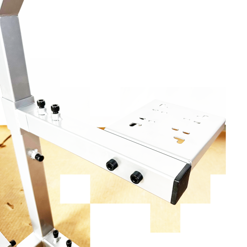 GTR Simulator – Grand Toronto-F modèle à trois moniteurs ou à un support pour un seul moniteur avec siège en similicuir réglable bleu/blanc