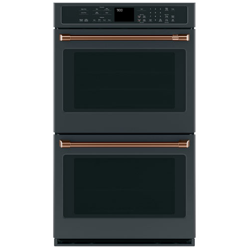 Ensemble de poignées de four mural double Café - Cuivre brossé