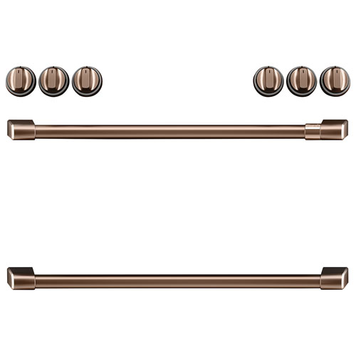 Café Induction Range Handle Kit - Brushed Copper