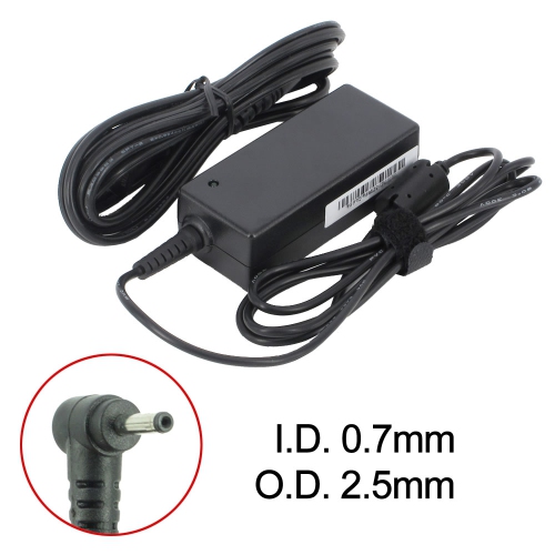 New Laptop AC Adapter for Asus Eee PC 1215PN, 04G26B001020, 04G26B001071, 0A001-00020400, 0A001-00030200, EXA0901XH