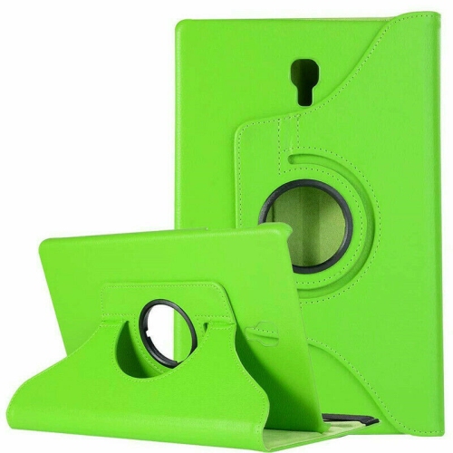 【CSmart】 360 Rotating Leather Tablet Case Smart Stand Cover for Samsung Tab A 10.5" 2018 T590 T595, Green