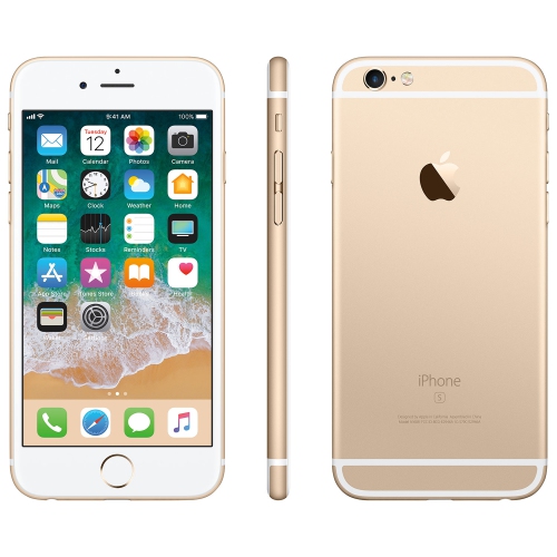 Refurbished (Good) - Apple iPhone 6s 64GB Smartphone - Gold