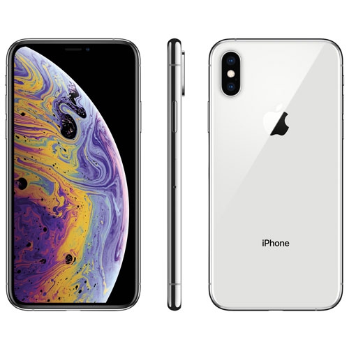 Refurbished - Apple iPhone XS Max 64GB Smartphone - Silver - Unlocked