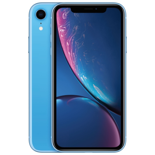 iPhone XR Blue 64 GB auネットワーク利用制限○ - スマートフォン本体