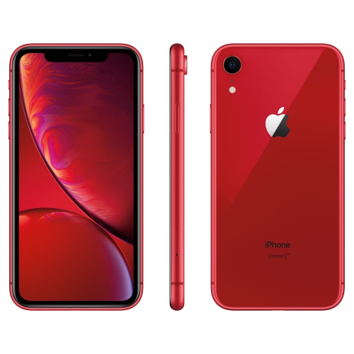 Refurbished (Excellent) - Apple iPhone XR 64GB Smartphone - (Product)RED -  Unlocked - Certified Refurbished