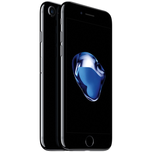 Refurbished (Excellent) - Apple iPhone 7 128GB Smartphone - Jet Black - Unlocked - Certified Refurbished