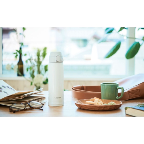 Zojirushi Stainless Mug SM-TA36, 12oz, White